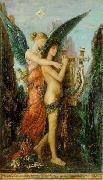 Gustave Moreau Hesiod and the Muse oil painting on canvas